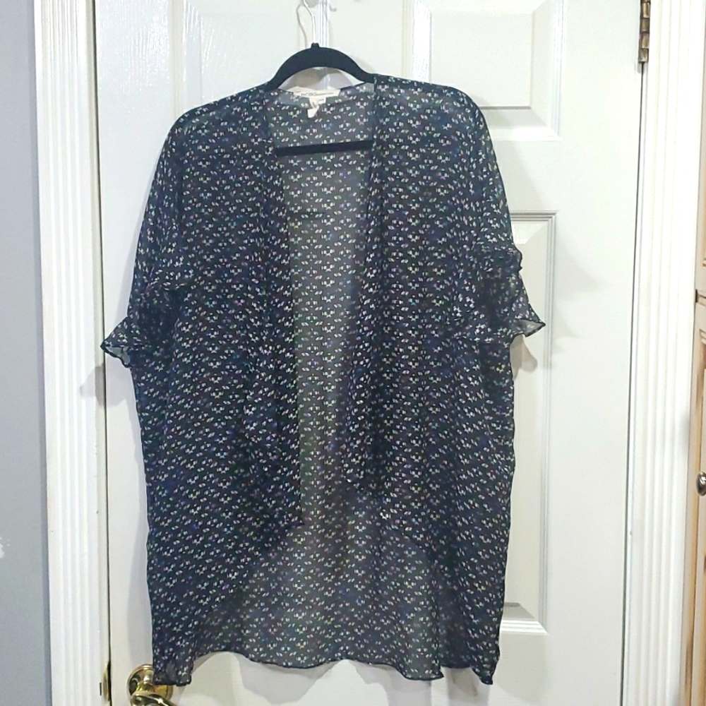 Navy Blue Kimono
